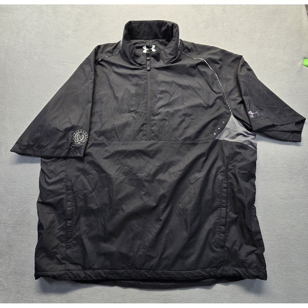 Ridglea UNDER ARMOUR GOLF WEAR JACKET DNA 1/4 Zip windbreaker shirt jacket XXL